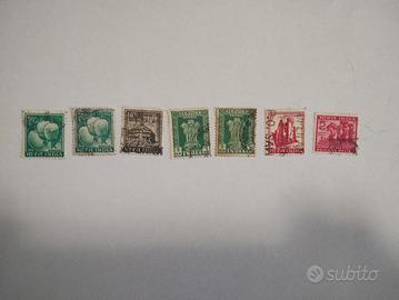 Vecchi francobolli India