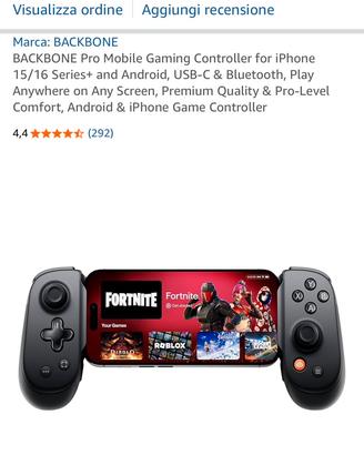Backbone PRO gaming mobile controller