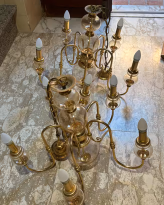 Lampadari in cristallo