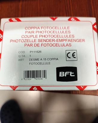 BFT fotocellule DESME A15 nuove 