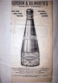 Tomato Catsup Ritaglio originale rivista 1898 clip