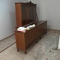 Credenza e sparecchia tavola antico