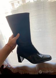 Stivali neri n.39 Bata