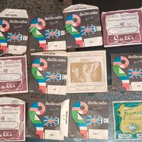 Stock Lotto 12 Corde Nuove Per Chitarra Banjo e al