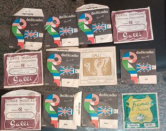 Stock Lotto 12 Corde Nuove Per Chitarra Banjo e al