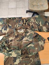 Mimetica Woodland italiana '95 giacca+2 pantaloni 