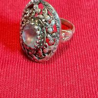 ANELLO ARGENTO  925  ANNI 70