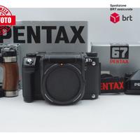 Pentax 67 II + pentaprisma esposimetrico e manopol