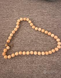 Collana vintage anni 60  con chiusura in oro 18k