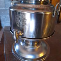 bidone fusto inox 5 Lt con rubinetto x olio vino