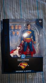 Figure 2025 Superman & Krypto McFarlane Deluxe
