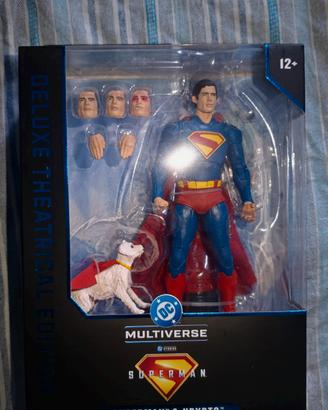 Figure 2025 Superman & Krypto McFarlane Deluxe
