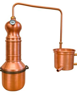 Alambicco da 3 litri con colonna filtro in rame