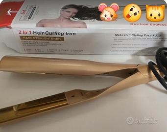 Piastra per capelli 2 in 1 Hair Curling Iron