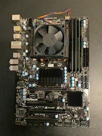 MB ASRock 970M Pro3 AM3+/CPU AMD 4350/10GB DDR3