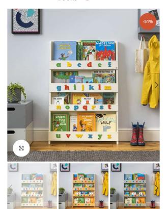 Libreria frontale montessoriana Little Tidy Books 