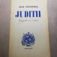 JUDITH – JEAN GIRAUDOUX – libro RARO