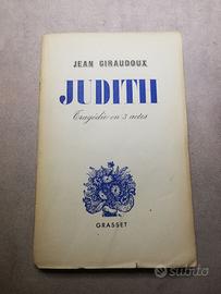 JUDITH – JEAN GIRAUDOUX – libro RARO