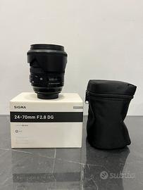 SIGMA ART 24/70 2.8 DG attacco Canon