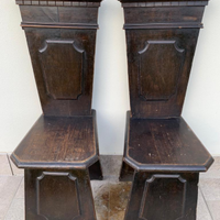 Sedie in legno massello stile bolognese