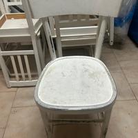 Sedie in legno restaurate