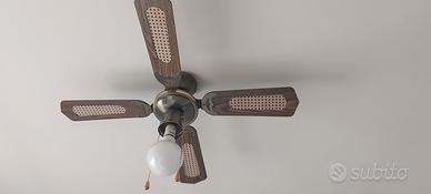 lampadario ventilatore