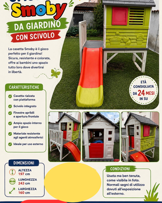 Casetta palafitta smoby