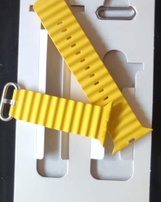 CINTURINO ORIGINALE NUOVO GIALLO SENZA SCATOLA