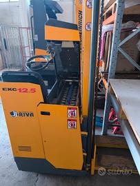 Muletto Jungheinrich EKC 12.5 con caricabatterie