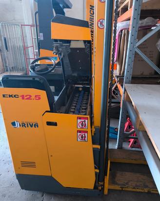 Muletto Jungheinrich EKC 12.5 con caricabatterie