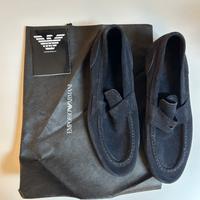 Mocassini blu Emporio Armani  taglia 42