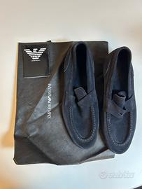 Mocassini blu Emporio Armani  taglia 42