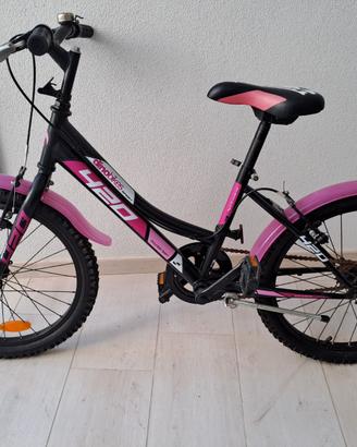 Dino Bikes Aurelia nera e rosa 20 pollici