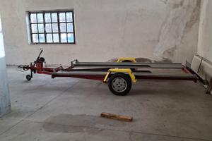 Carrello rimorchio trasporto auto