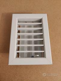 Griglia di aereazione bianca