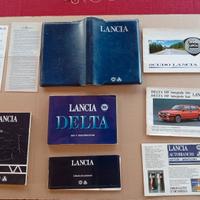 Lancia DELTA HF INTEGRALE 16v Set Completo Librett