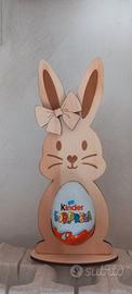 Coniglio porta ovetto Kinder