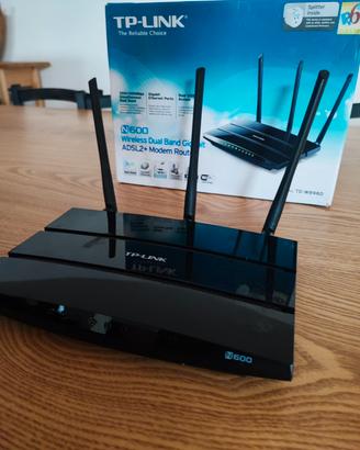 Modem router tp-link wireless dual band N600