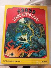 20000 leghe sotto i mari a fumetti Mursia 