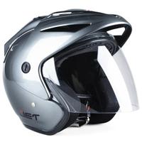 CASCO Shot Race Gear GREY Jet Grigio NUOVO tg.S