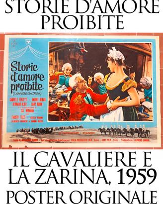 Storie D'Amore Proibite 1959 Poster Vintage Audry