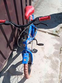 Bicicletta spiderman