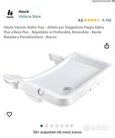 Piatto pappa seggiolone Hauk