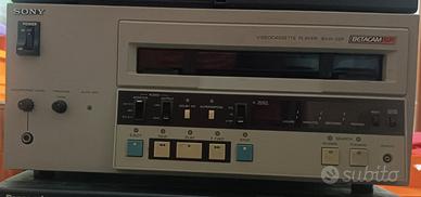 SONY BVW-22P BETACAM SP REGISTRATORE PROFESSIONALE