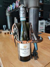 portabottiglie Steelman  in metallo