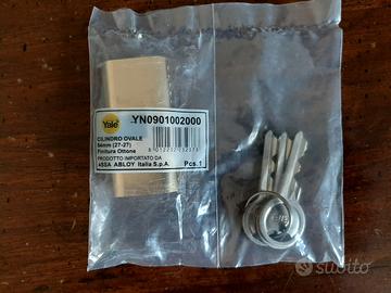 Serratura a cilindro Yale forma ovale