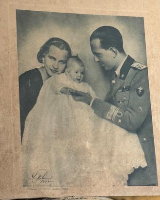 Rara Foto D'Epoca GHITTA CARELL - Casa Reale
