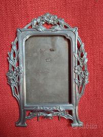 Cornice in peltro restaurata