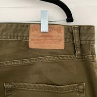 Pantalone jeans jack & jones 34/34 verde vintage