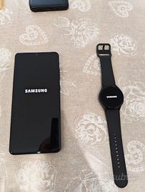 Samsung Galaxy s20 ULTRA 5G nero + Watch 4 nero